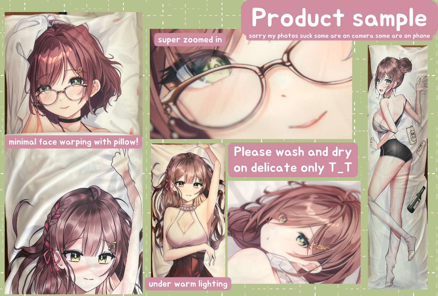 Miori Celesta Dakimakuras (Spicy & Spicier)