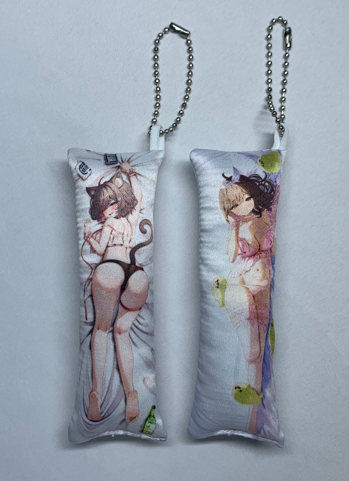 Mini Dakimakura Keychains