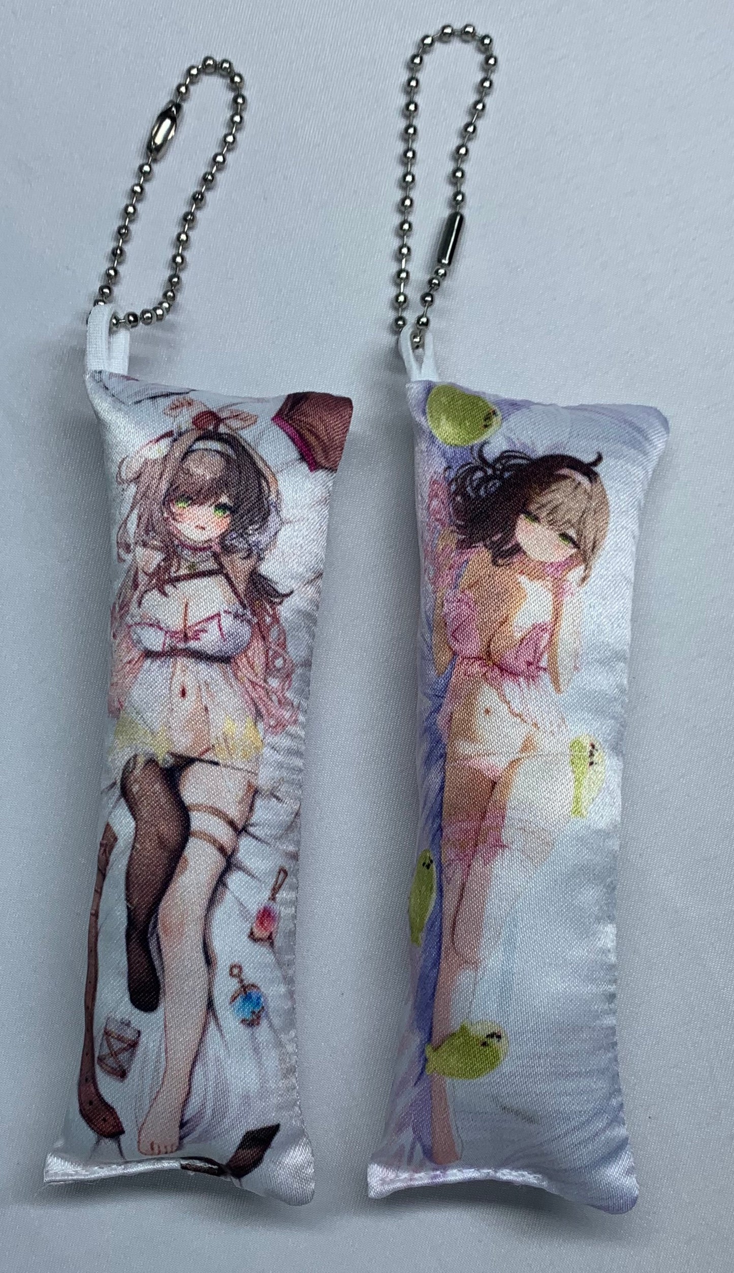Mini Dakimakura Keychains