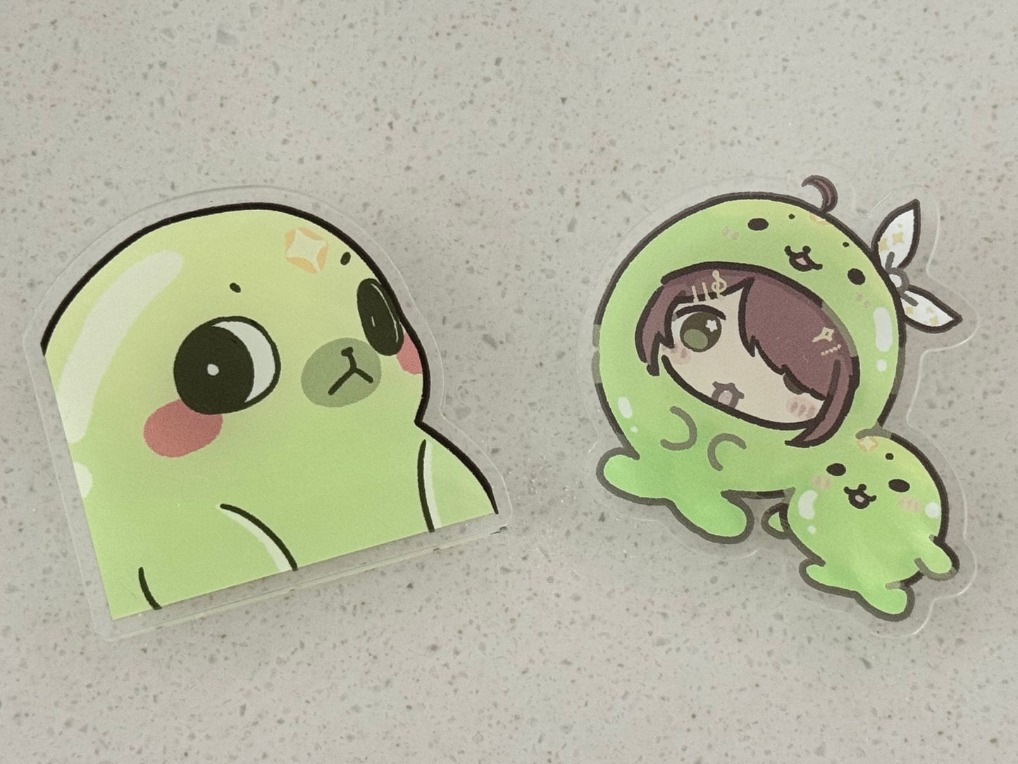 Acrylic Magnet & Clip
